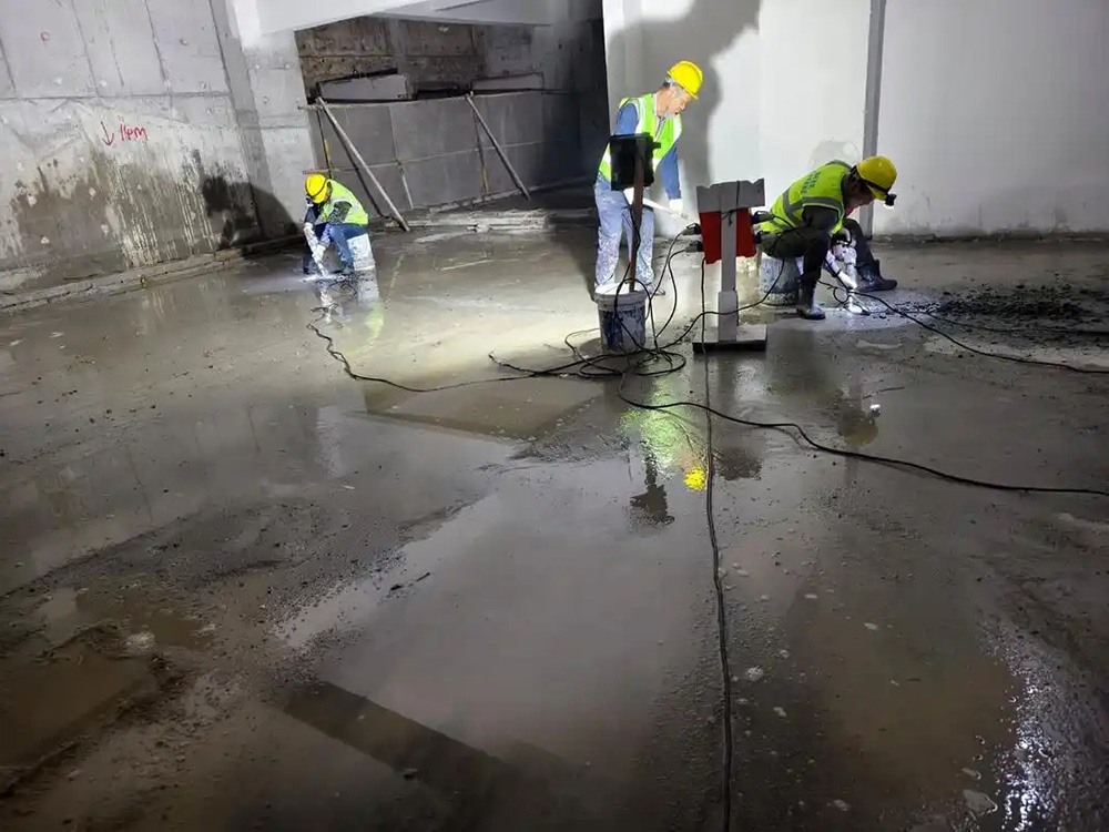马鞍山金家庄区地下室堵漏
